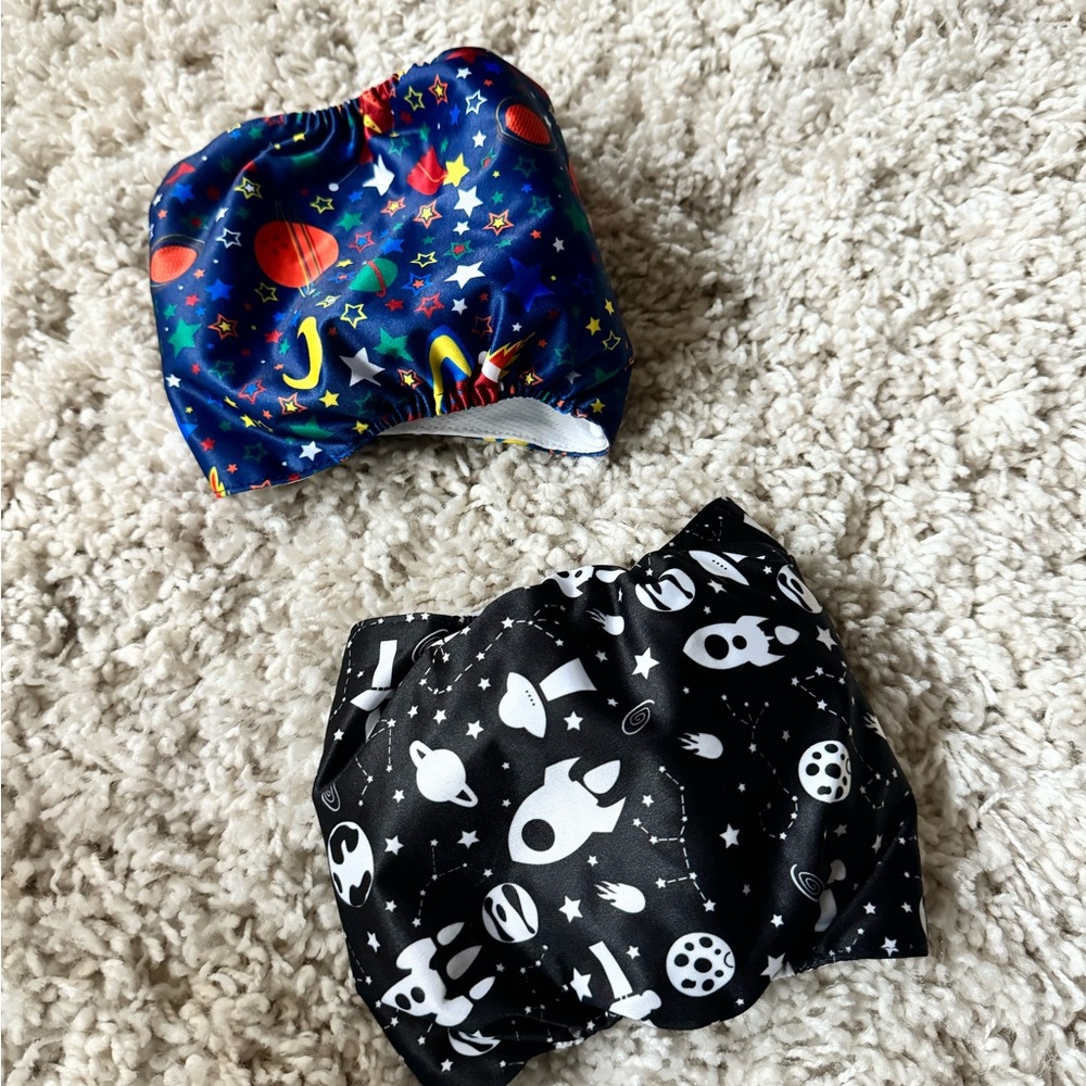 Super cute set of two dog jacket, dog clothes bundle. For medium size dog